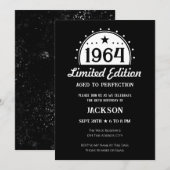 Uitnodiging 60e verjaardag Limited Edition (Voorkant / Achterkant)