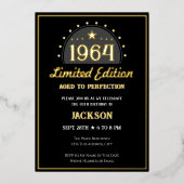 Uitnodiging 60e verjaardag Limited Edition (Voorkant)
