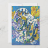 Uitnodiging 60ste huwelijksverjaardag Freesias (Voorkant)