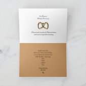 Uitnodiging 60ste verlichting feest gouden roos (Binnen)