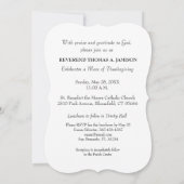 Uitnodiging 60th Ordination Jubileum, Cross, can (Achterkant)