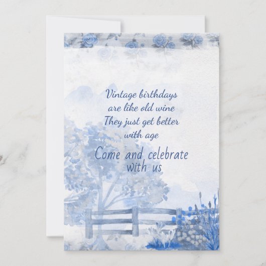 uitnodiging 75e verjaardag (Voorkant)