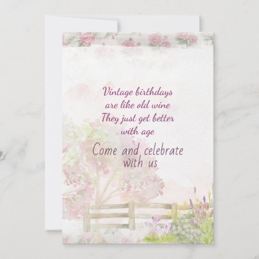 uitnodiging 75e verjaardag (Voorkant)