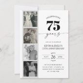 Uitnodiging 75ste verjaardag filmstrook (Voorkant)