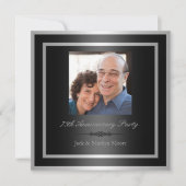 Uitnodiging 75ste verjaardagsfeest (Voorkant)