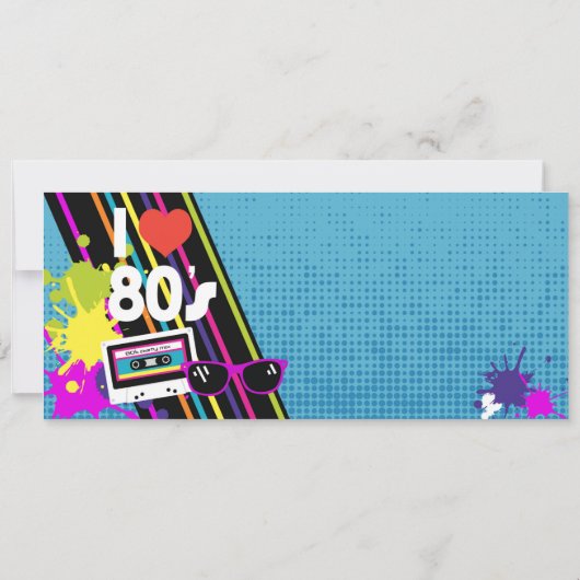 Uitnodiging 80-jarige verjaardag (Achterkant)