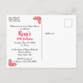 Uitnodiging 80ste verfeestdag Bewaar de datum Post (Achterkant)