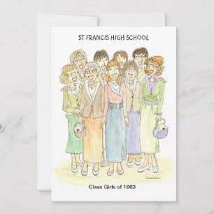 Uitnodiging, aangepast 1963 Uitnodiging voor belle