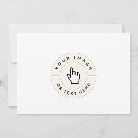 Uitnodiging - Aangepast (afbeelding/tekst toevoege (Achterkant)