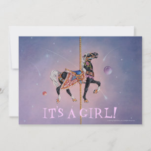 Uitnodiging, Aankondiging -Petaluma Carousel Horse