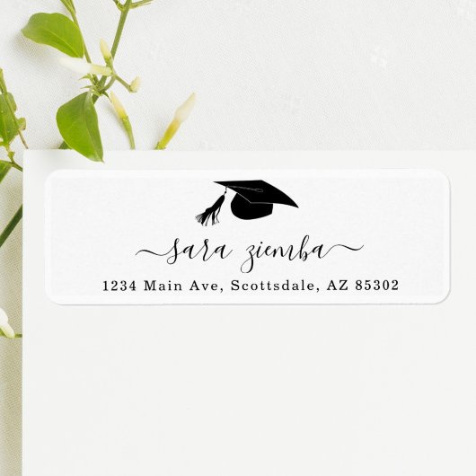 Uitnodiging/Aankondiging van de Graduation Party Etiket