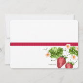 Uitnodiging Aardbeienseizoen (Achterkant)