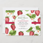 Uitnodiging Aardbeienseizoen (Voorkant)