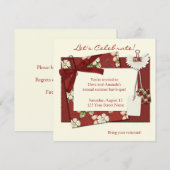 Uitnodiging aardbeienzomer (Voorkant / Achterkant)