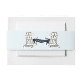 Uitnodiging Adirondack Belly Band Uitnodigingen Wikkel