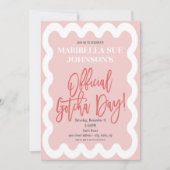 Uitnodiging adoptiepartij (Voorkant)