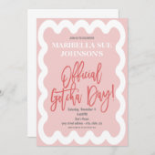 Uitnodiging adoptiepartij (Voorkant / Achterkant)