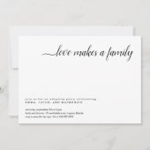 Uitnodiging adoptiepartij (Voorkant)