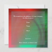 Uitnodiging afkeuring partij (Achterkant)