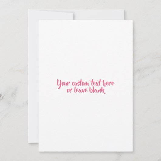 Uitnodiging Afrikaanse Amerikaanse Birthday Party (Achterkant)