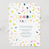 Uitnodiging afscheid (Voorkant / Achterkant)