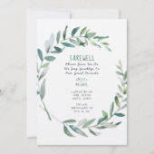 Uitnodiging afscheid feestje Kraft robuuste kunst (Voorkant)