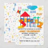 Uitnodiging afspeelterrein (Voorkant / Achterkant)