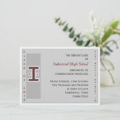 Uitnodiging afstudeerder (Staand voorkant)