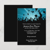 Uitnodiging afstuderen (Voorkant / Achterkant)