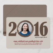 Uitnodiging Afstuderen 2016 (Voorkant / Achterkant)