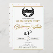 Uitnodiging Afstuderen 2025 (Voorkant / Achterkant)