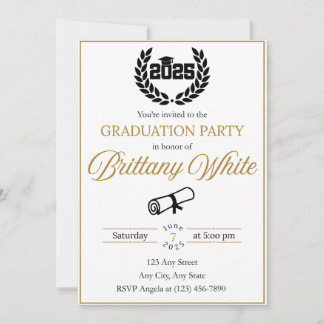 Uitnodiging Afstuderen 2025