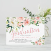 Uitnodiging afstuderen, aankondiging Afstuderen (Staand voorkant)