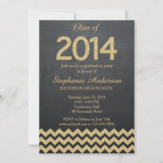 Uitnodiging afstuderen/Afstuderen uitnodigen (Voorkant)