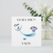 Uitnodiging afstuderen ~ Klasse van 2010 (Staand voorkant)