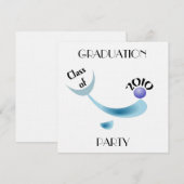 Uitnodiging afstuderen ~ Klasse van 2010 (Voorkant / Achterkant)