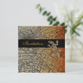 Uitnodiging All Occasion Rock Lizard Jewel 2 (Staand voorkant)
