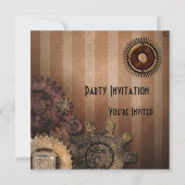 Uitnodiging Alle gelegenheden Zizzago Steampunk De (Voorkant)