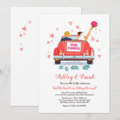 Uitnodiging alleen gehuwd (Blonde Groom) (Voorkant / Achterkant)