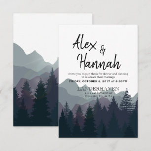 Uitnodiging Alleen Trouwreceptie