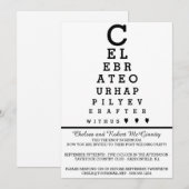 Uitnodiging Alleen voor Bruiloft na Ontvangst met  (Voorkant / Achterkant)