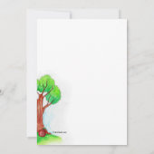 Uitnodiging Appelpluk Jongens (Achterkant)