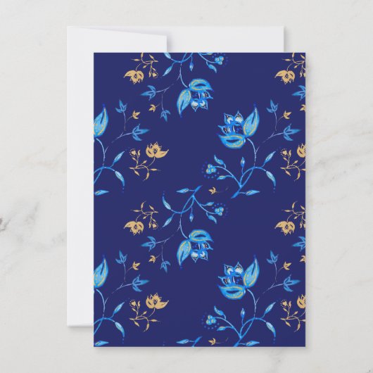 Uitnodiging Arabische Nacht (Achterkant)