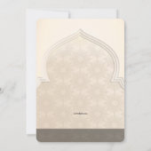 Uitnodiging Arabische Nacht (Achterkant)