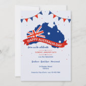 Uitnodiging Australië Day Party (Voorkant)
