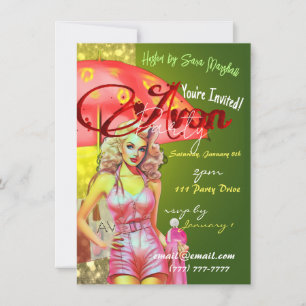 Uitnodiging Avon Party