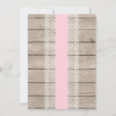  Uitnodiging, Baby of Bridal van de Douane van de  Kaart (Achterkant)