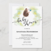 Uitnodiging baby shower. (Voorkant)