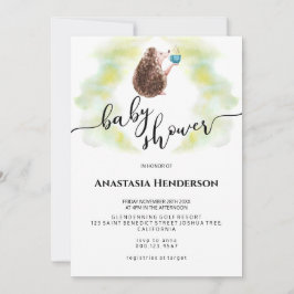 Uitnodiging baby shower.