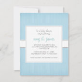 Uitnodiging baby shower (blauw) (Achterkant)